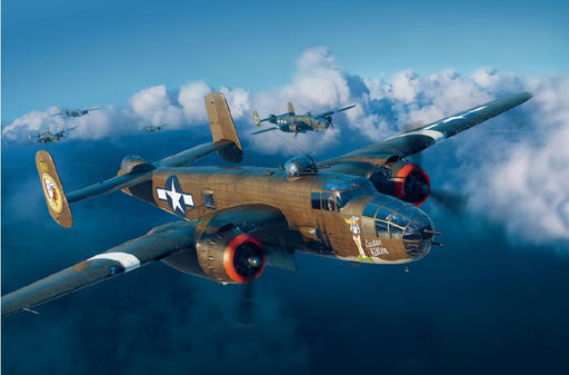 ACA12377 Academy 1/28 B-25J Mitchell "Glazed Nose"