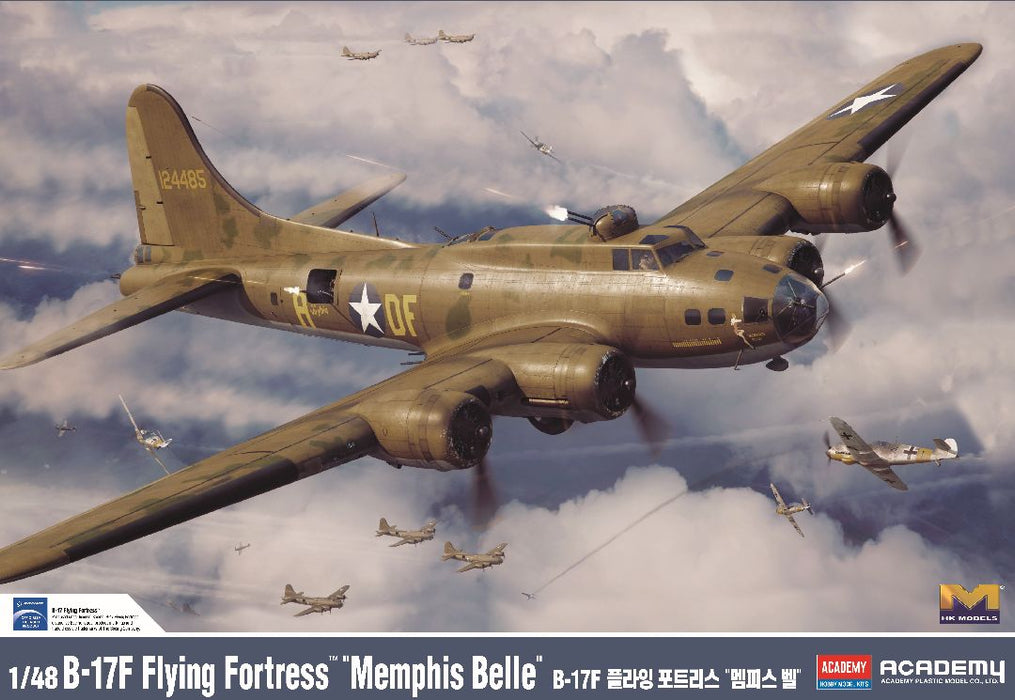 ACA12378 Academy 1/48 B-17F Flying Fortress "Memphis Belle"