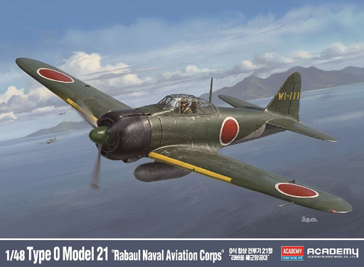 ACA12381 Academy 1/48 Type 0 Model 21 "RABAUL NAVAL AVIATION CORPS"