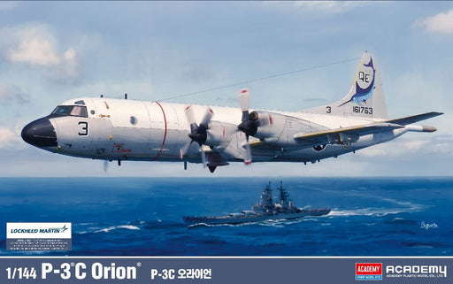 ACA12653 Academy 1/144 P-3C Orion - 100% New Tooling