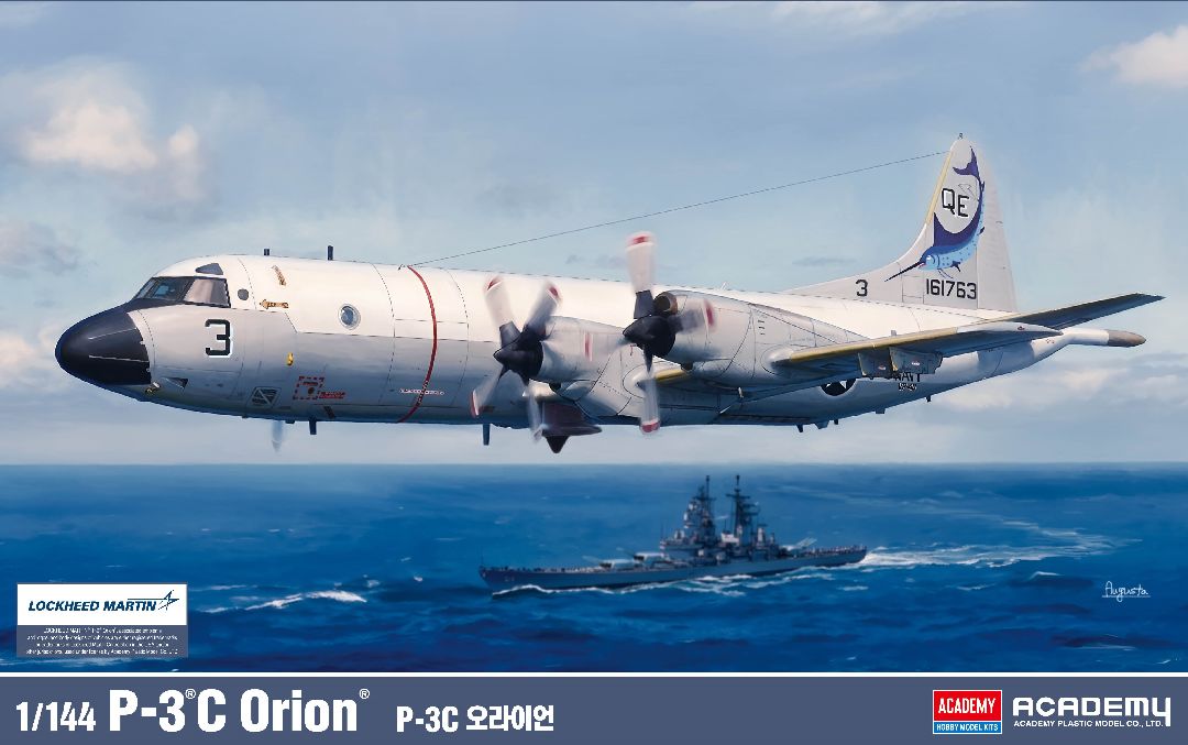 ACA12653 Academy 1/144 P-3C Orion - 100% New Tooling