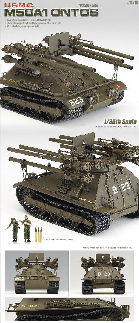 ACA13218 Academy 1/35 USMC Ontos M50A1 tank