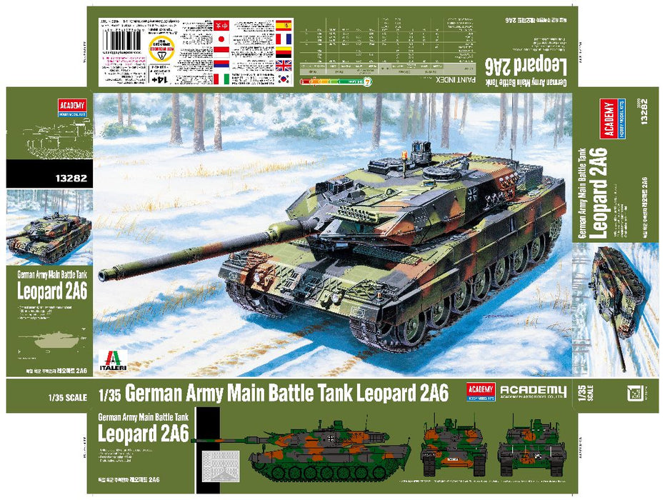 ACA13282 Academy 1/35 German Leopard2 A6