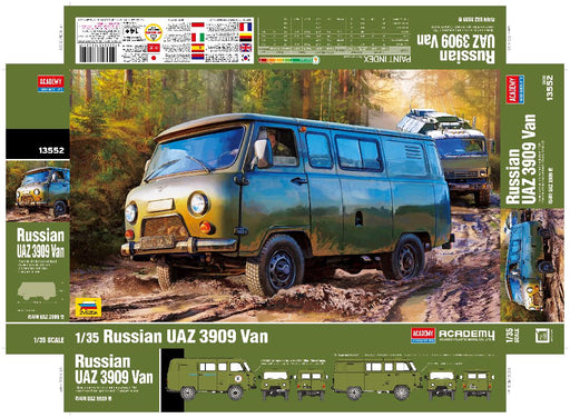 ACA13552 Academy 1/35 Russian UAZ 3909 Van