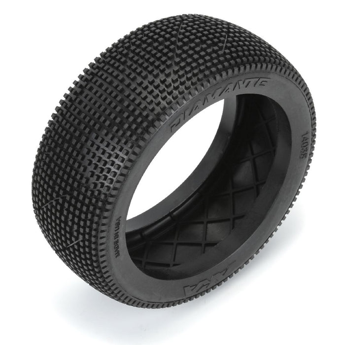 AKA14035ZR AKA Products 1/8 Diamante MLW F/R Off-Road Buggy Tires (2)