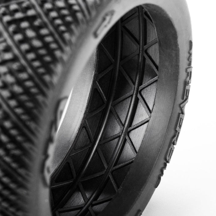 AKA14039QRWB AKA Reverb SSLW Off-Road Buggy Tires & Wheels Racer Bundle (8)