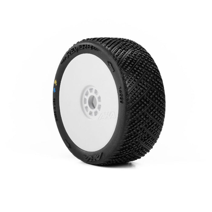 AKA14039XRWB AKA Reverb SLW Off-Road Buggy Tires & Wheels Racer Bundle (8)