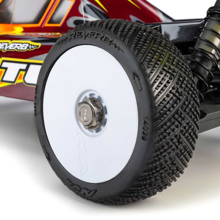 AKA14039XRWB AKA Reverb SLW Off-Road Buggy Tires & Wheels Racer Bundle (8)