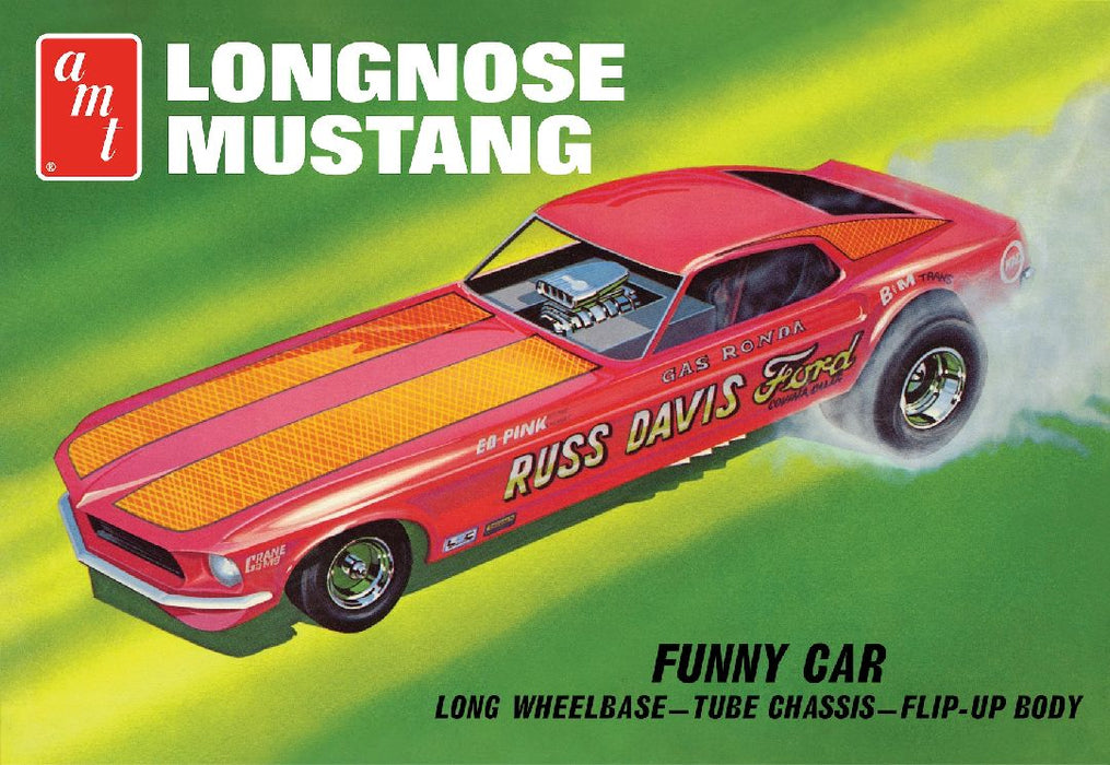 AMT1268/12 AMT 1/25 1969 Mustang Long Nose Funny Car "Gas Ronda" (Level 2)