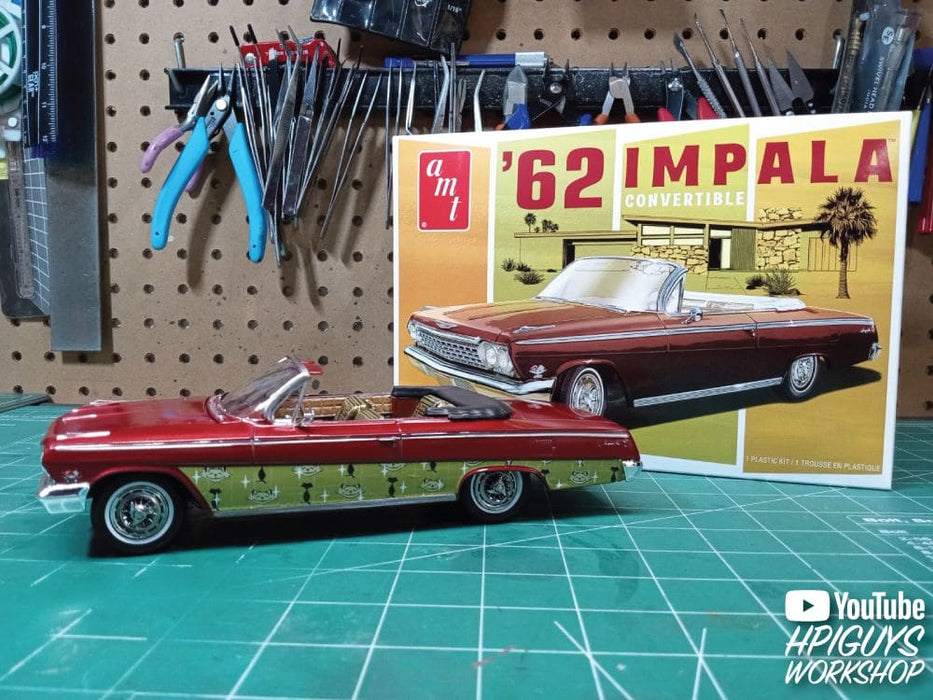 AMT1355M/12 AMT 1/25 1962 Chevy Impala Convertible Model Kit (Level 2)