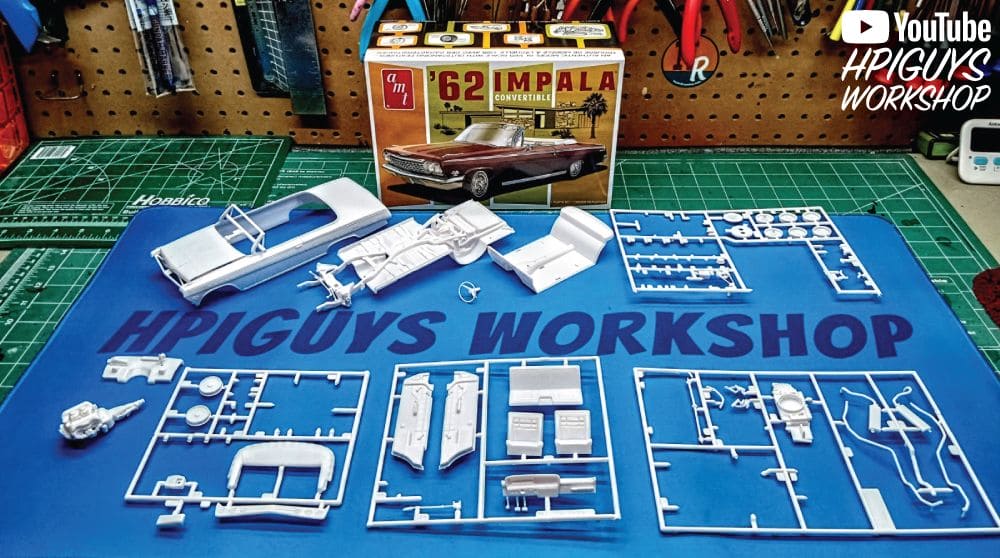 AMT1355M/12 AMT 1/25 1962 Chevy Impala Convertible Model Kit (Level 2)