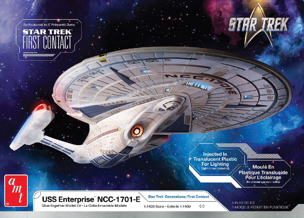 AMT1405M/12 AMT 1/140 U.S.S. Enterprise NCC-1701-E (Translucent)  (Level 2)