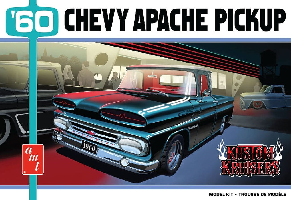 AMT1444M/12 AMT 1/25 1960 Chevy Apache Pickup Street Machine (Level 2)