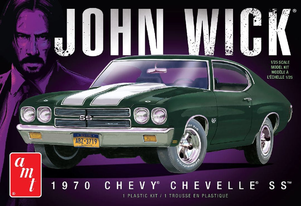 AMT1453M/12 AMT 1/25 1970 Chevy Chevelle John Wick