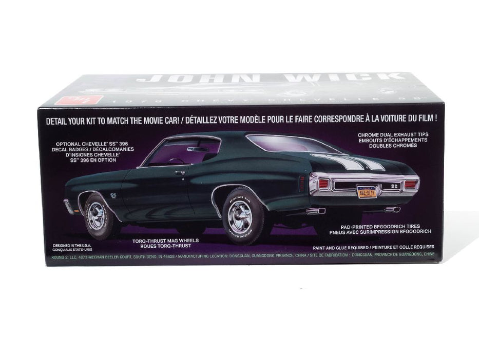 AMT1453M/12 AMT 1/25 1970 Chevy Chevelle John Wick