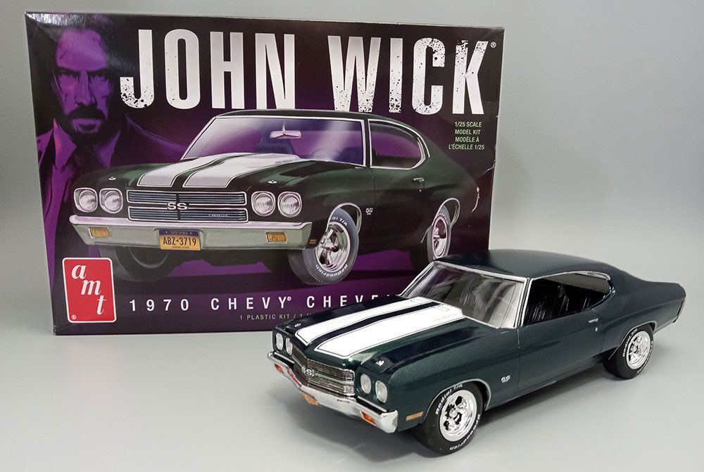 AMT1453M/12 AMT 1/25 1970 Chevy Chevelle John Wick