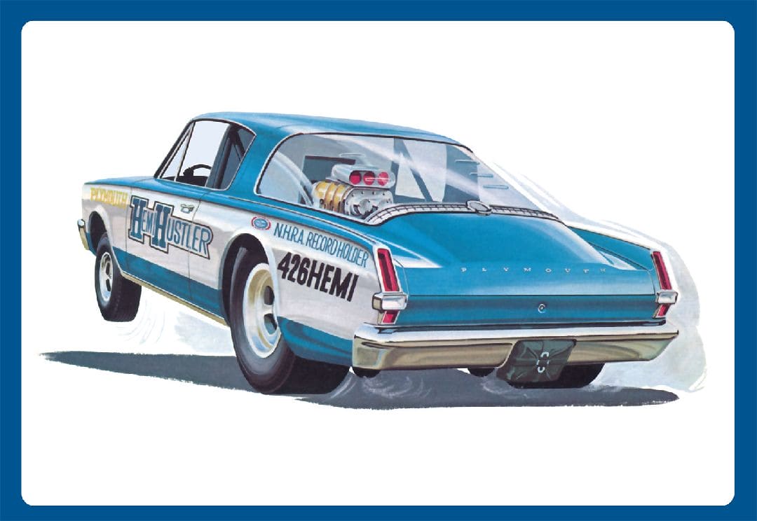 AMT1464/12 AMT 1/25 1966 Barracuda Funny Car 