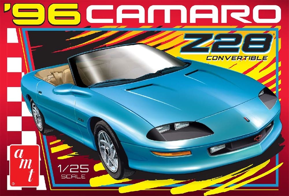 AMT1495/12 AMT 1/25 1996 Chevy Camaro Z28 Convertible Model Kit (Level 2)