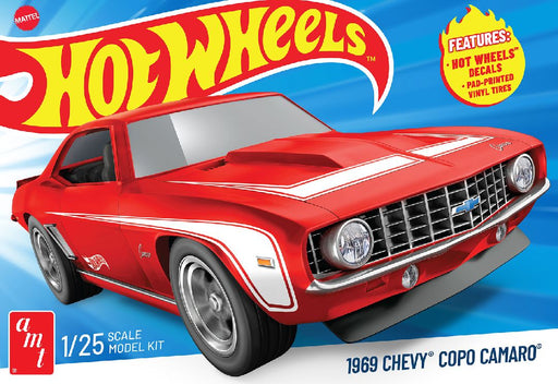 AMT1497/12 AMT 1/25 1969 Chevy Camaro COPO Hot Wheels (Level 2)