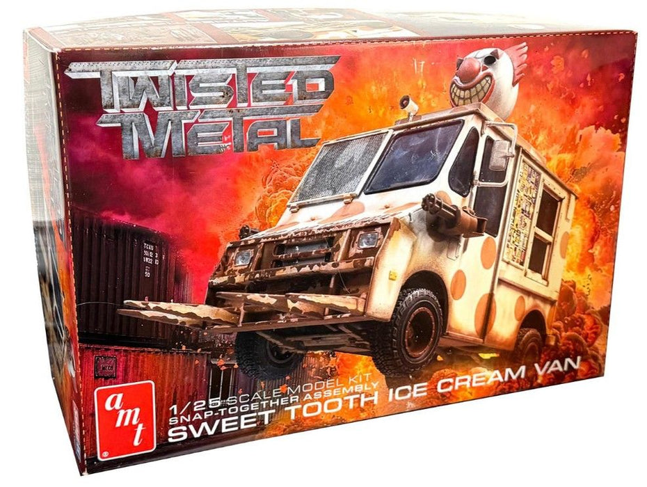AMT1567/12 AMT Twisted Metal Ice Cream Van 1/25 Model Kit (Level 1)