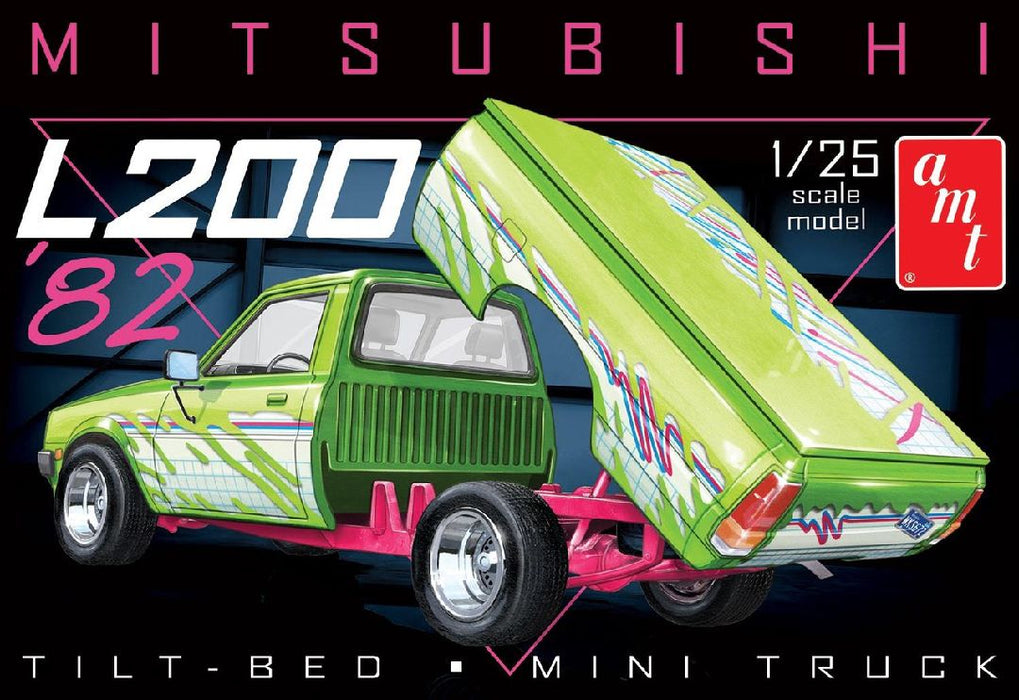 AMT1569/12 AMT Mitsubishi L200 Tilt-Bed Pickup 1/25 Model Kit (Level 2)