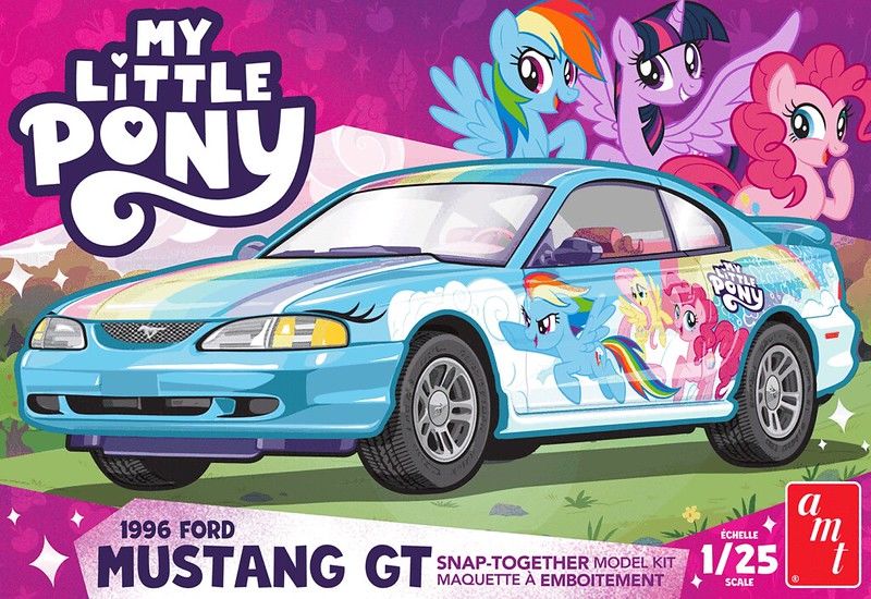 AMT1577M/12 AMT 1996 Ford Mustang My Little Pony