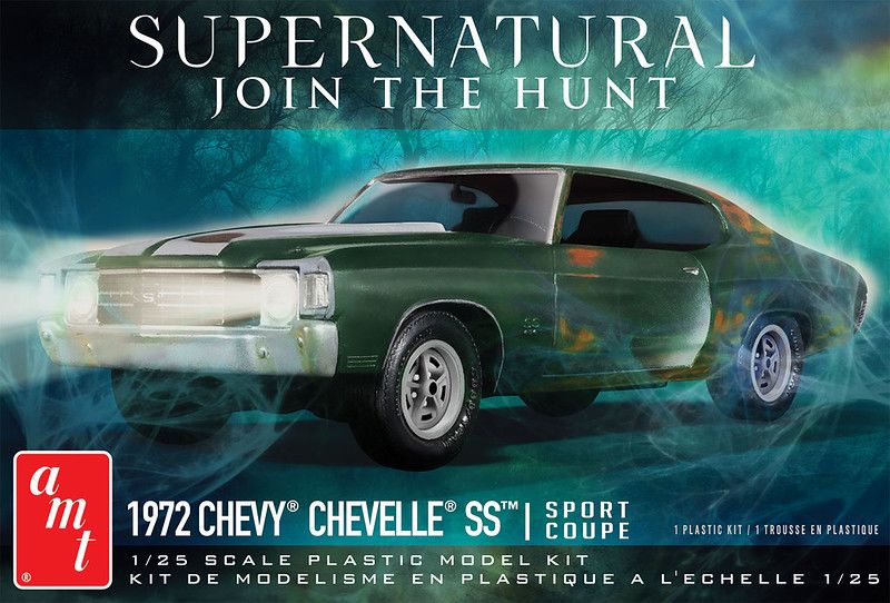 AMT1592/12 AMT 1972 Chevy Chevelle Supernatural