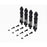 ARA-2614 Arrma Aluminum Shock Set, 71mm Length, 500 cSt Oil (4pcs)