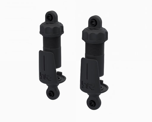 ARA-2641 Arrma Shock Set with oil - Black w/Bump stop