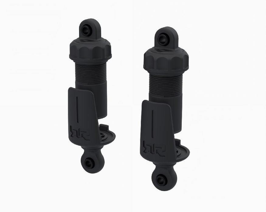 ARA-2641 Arrma Shock Set with oil - Black w/Bump stop