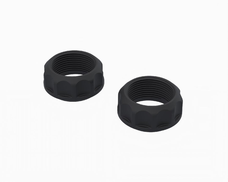 ARA-2643 Arrma Threaded Shock Collar - Black (2pcs)