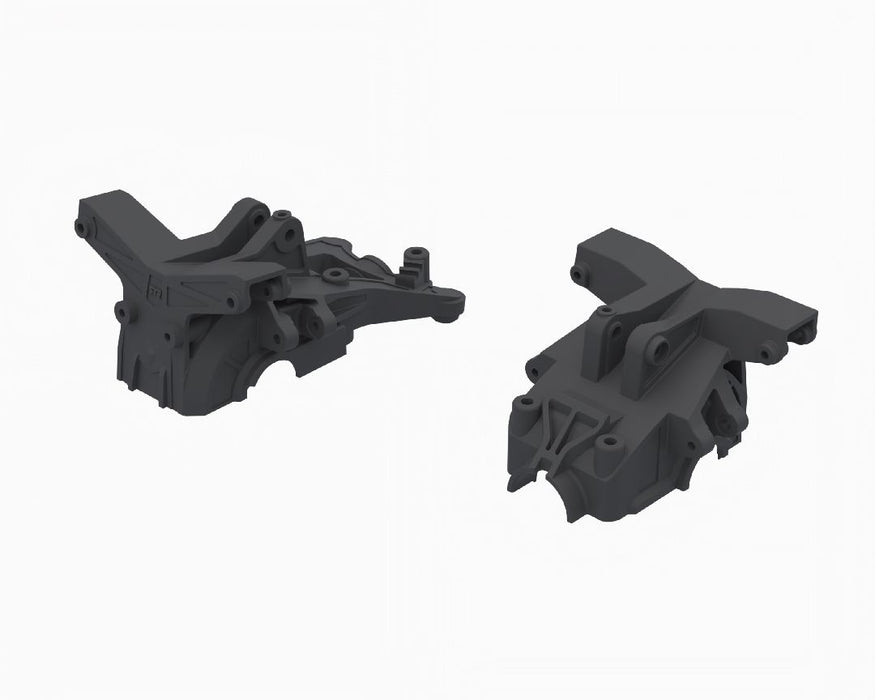 ARA-2648 Arrma F/R Composite Upper Gearbox Covers/Shock Tower