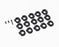 ARA-2673 Arrma Motor Plate Set (16Pcs) - Mini