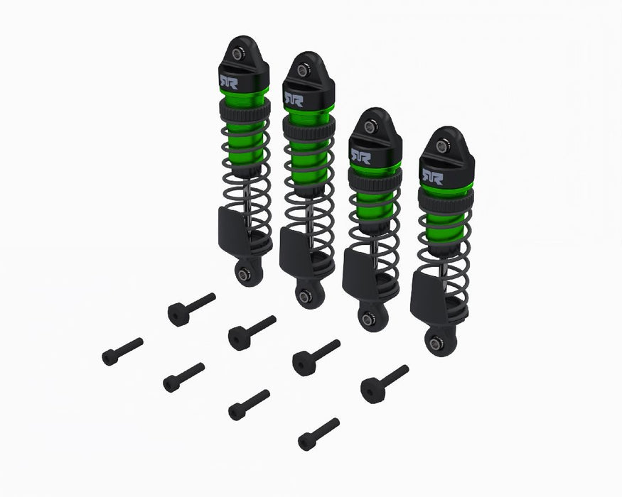 ARA-2763 Arrma Shock Set, F/R Assembled,700cSt Oil (Green) (4Pcs)