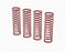 ARA-2893 Arrma Shock Spring Set E - Red - 0.55N/mm (4pcs) - GROM