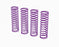 ARA-2896 Arrma Shock Spring Set E - Purple - 0.55N/mm (4pcs) - GROM