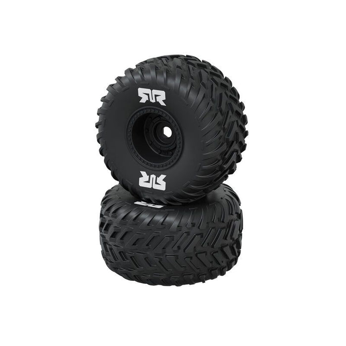 ARA-3171 Arrma dBoots Cut Chevron MTD Tire Set Glued (2pcs) - Black