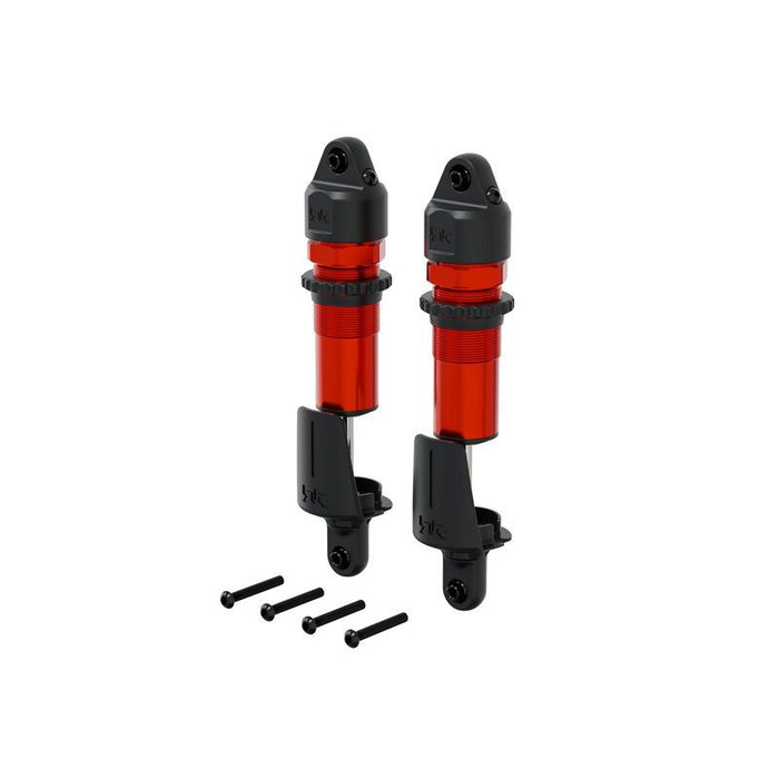 ARA-3182 Arrma Alloy Shock Set: 15mm x 143.5mm - Red