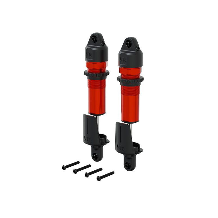 ARA-3183 Arrma Alloy Shock Set: 15mm x 153.5mm - Red