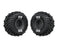 ARA-3419 Arrma dBoots Cut Chevron MT Tire Set Glued (2) - Gun Metal