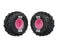 ARA-3497 Arrma dBoots Cut Chevron MT Tire Set Glued (2) - Pink
