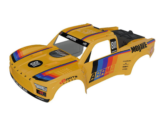 ARA-4304 Arrma Mojave 6S BLX Painted Decalled Trimmed Body - Yellow