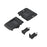 ARA-4600 Arrma Body Mounting Set Gunmetal - MT