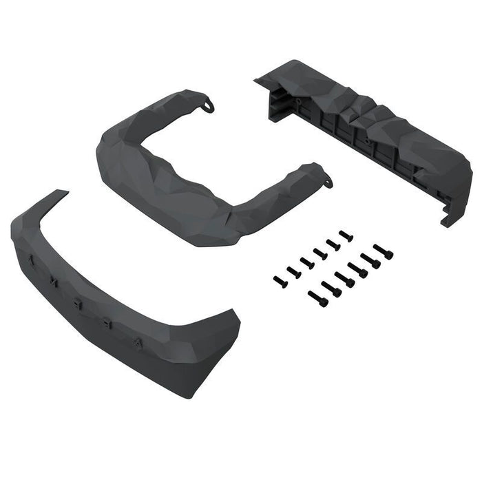ARA-4603 Arrma Body Protector Set (3pcs) - Gunmetal