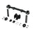 ARA-4611 Arrma Ratchet Battery Mounting Set - Gunmetal
