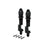 ARA-4615 Arrma Alloy Shock Set: 15mm x 143.5mm - Black