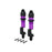 ARA-4617 Arrma Alloy Shock Set: 15mm x 143.5mm - Purple