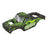 ARA-4634 Arrma QUAKE 4S BLX Clipless Painted Decalled Body - Black/Green