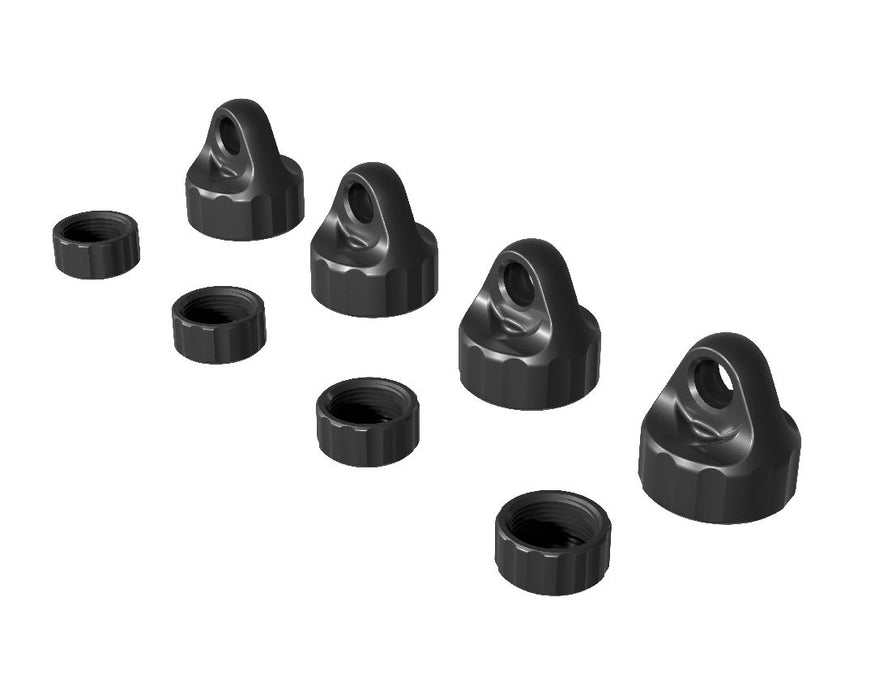 ARA-4781 Arrma Shock Cap - GROM (4pcs) - Gunmetal