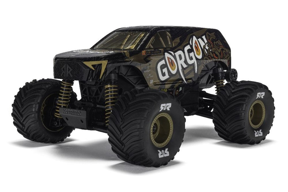 ARA2130T3 Arrma 1/16 GORGON GROM 4X4 RTR Brushed Monster Truck (Battery & Charger Included) Bronze (FOR A EXTRA BATTERY PLEASE ORDER SPMX142S30H2)